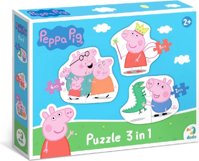 Puzzle Peppa Pig Family