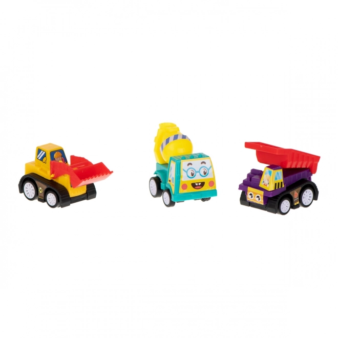 Friction Powered Construction Vehicles Set