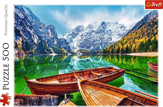 Jigsaw Puzzle Lake Braies Italy