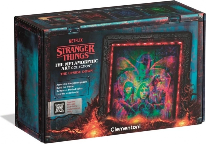 Stranger Things The Upside Down Puzzle 520 pieces with LED lighting Clementoni
