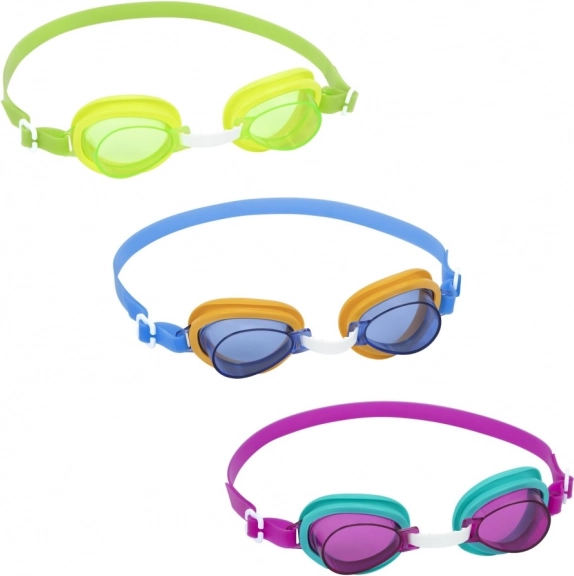 Occhialini da nuoto Aqua Burst per bambini - 3 confezioni