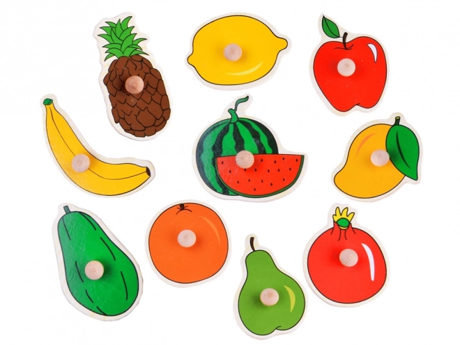 Wooden Fruit Puzzle