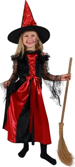 Pointed hat with bow