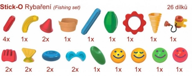 Magformers Stick-0 Fishing Set