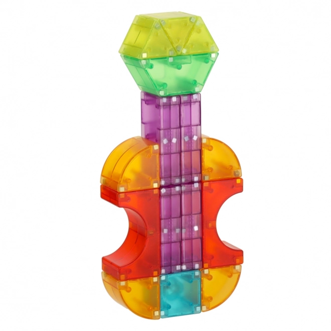 Luminous Magnetic Blocks Set 134 Pieces