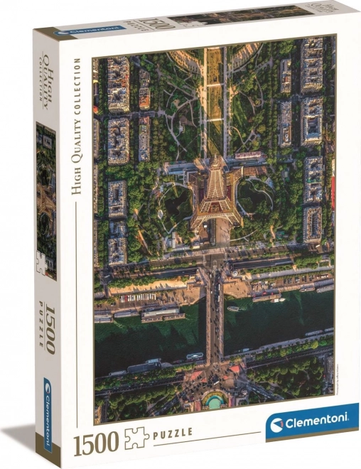 Flying Over Paris Puzzle - 1500 Pieces