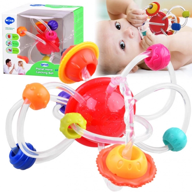 Silicone Teething Toy Planets and Orbits