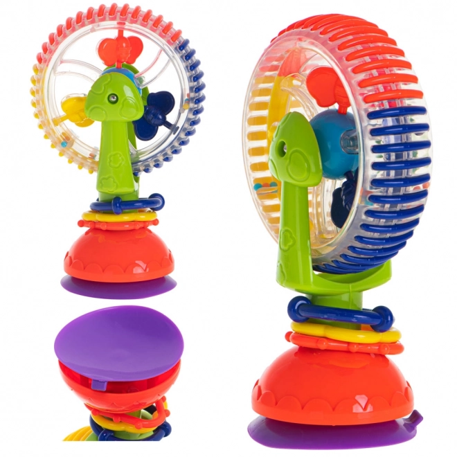 Ferris Wheel Rattle Toy with Suction Cup