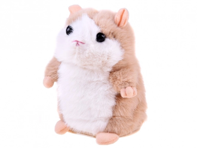 Funny Interactive Talking Hamster Plush Toy – brown