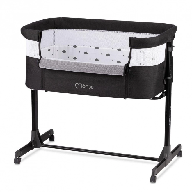 Momi revo dark gray crib