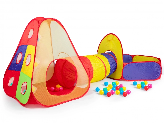 Colorful Playground Tent with Balls