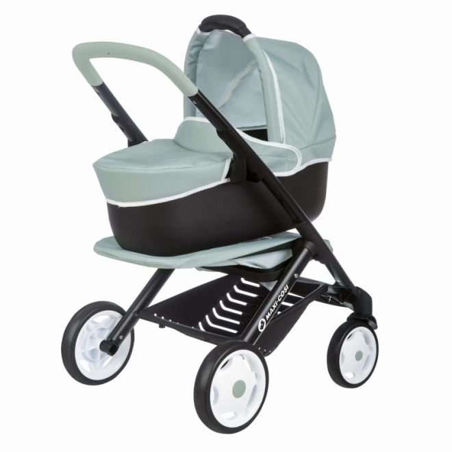 Multifunctional Doll Stroller Green-Grey