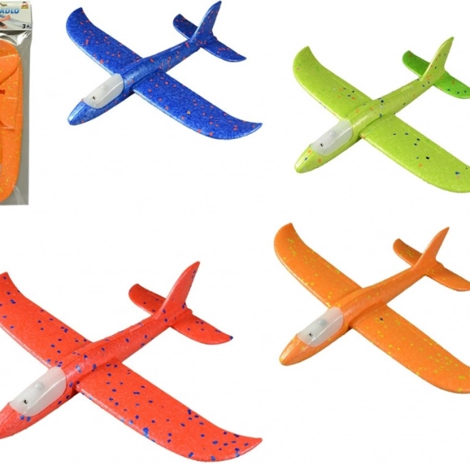 Throwing Plane with LED Light