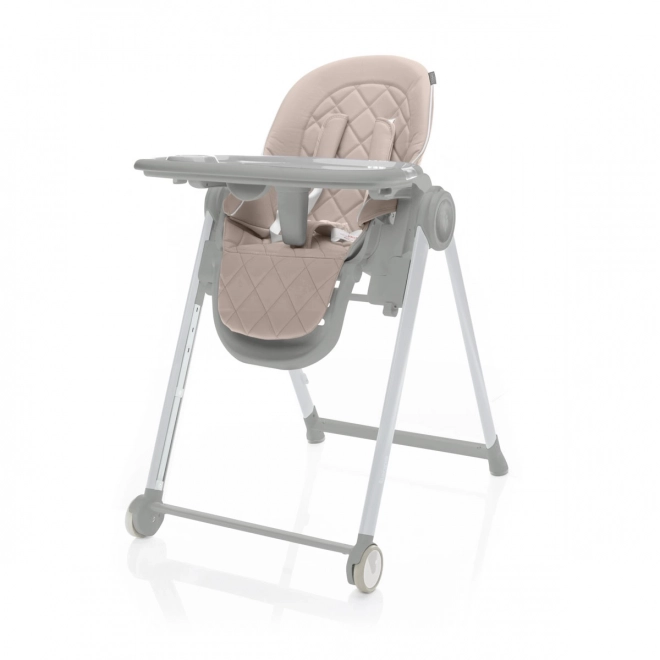 Adjustable High Chair Space in Blossom Pink & Grey