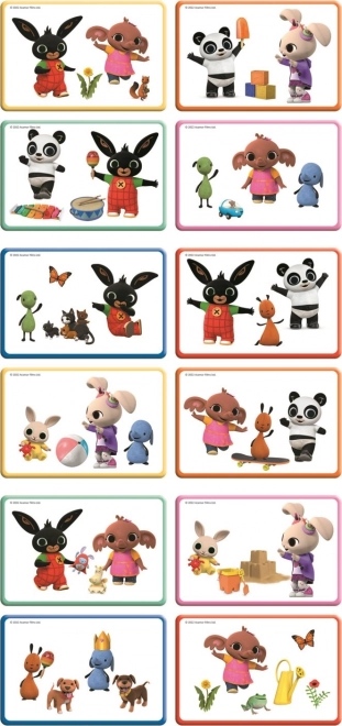 Magnetic Puzzle Set Fun World of The Rabbit Bing