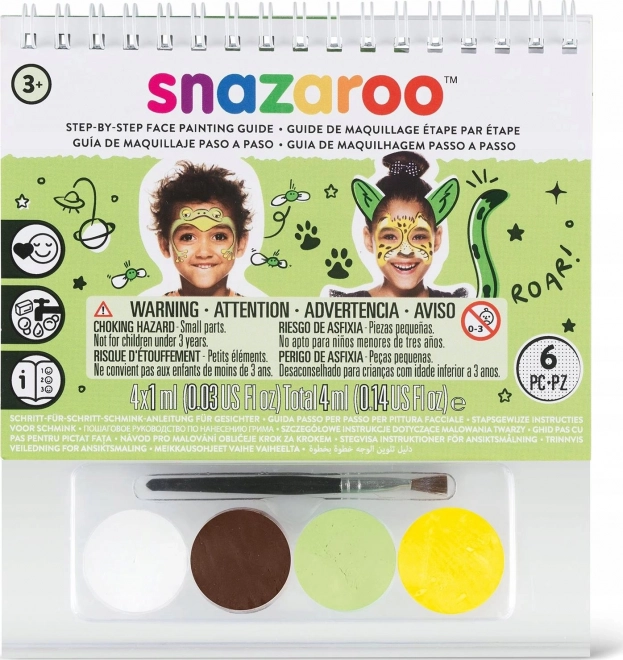 Snazaroo Face Paint Set with Jungle Stencils