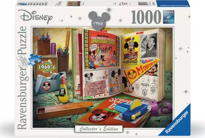 Ravensburger Disney 1960 Mickey Anniversary Puzzle 1000 Pieces