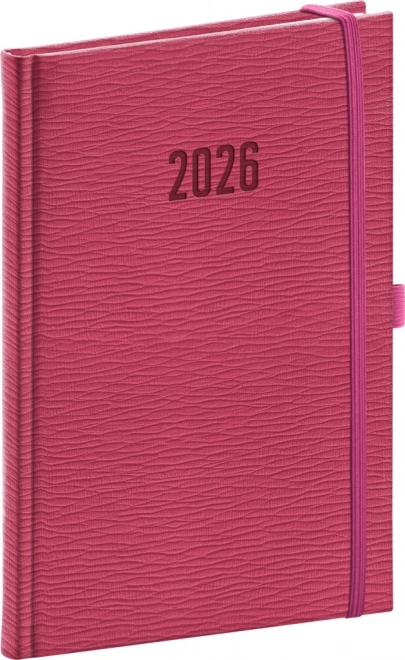Tedenski dnevnik Rivoli rožnat 2026