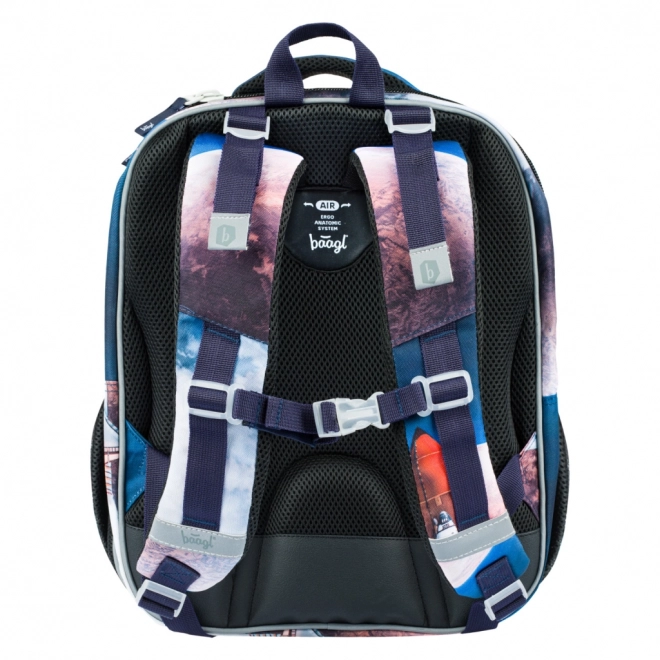 School Backpack Shelly Space Shuttle