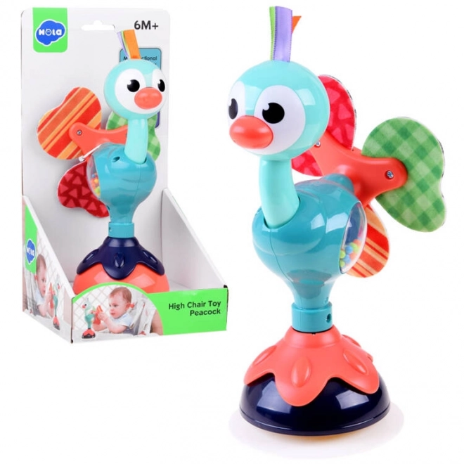 Colorful Rattle with Suction Cup