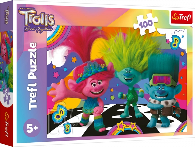 Trefl Trolls Fun Puzzles 100 Pieces