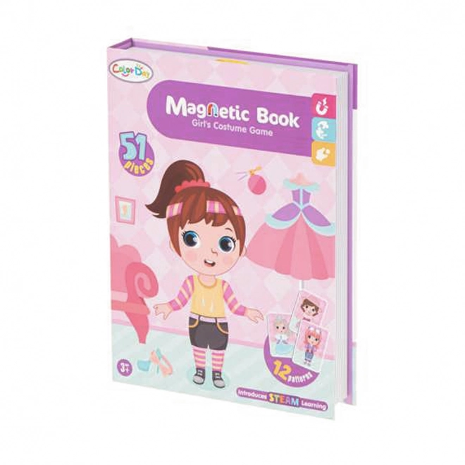 Magnetic Puzzle Book Dress Up Doll