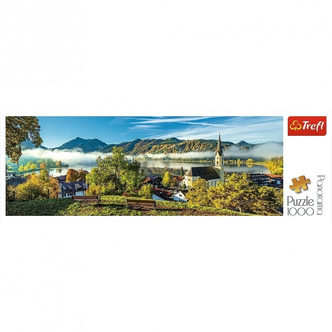 Trefl Panoramic Puzzle Lake Schliersee, Germany 1000 Pieces