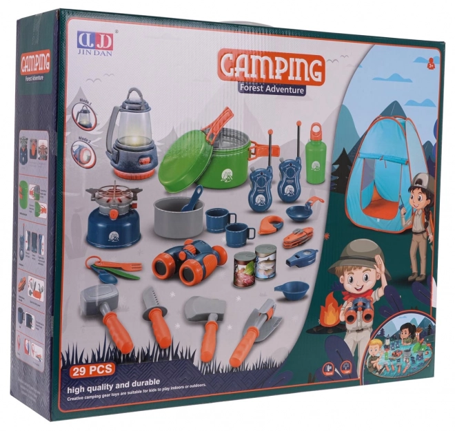 Mega Camping Set with Tent and Accessories