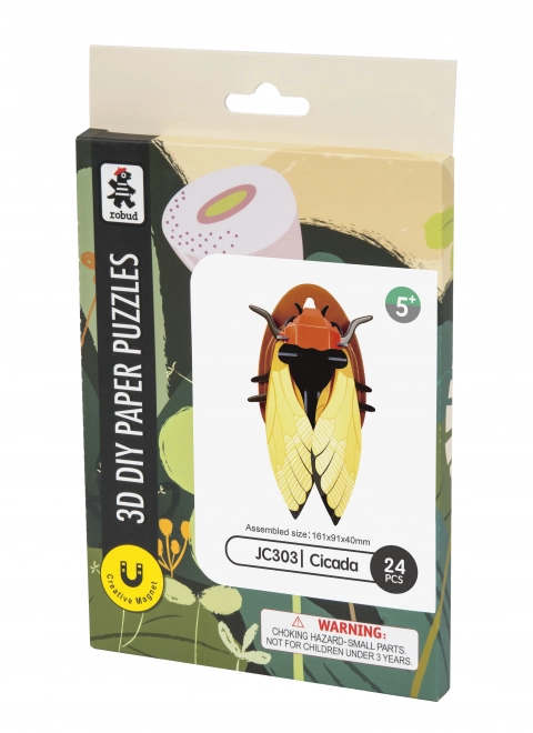 Cicada Paper Puzzle