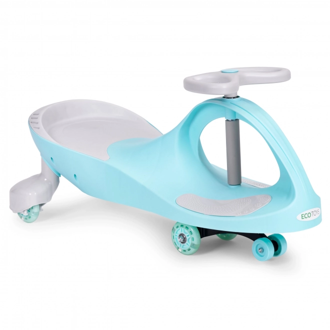 Blue Wiggle Car Ride-On Toy with LED Wheels