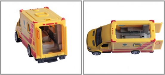 Auto Ambulance Metal/Plastic