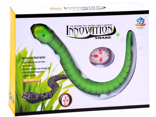 Remote Controlled Snake Toy – green