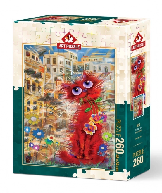 Red Cat 260 Piece Puzzle