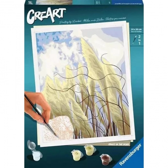 CreArt grass in the wind painting kit