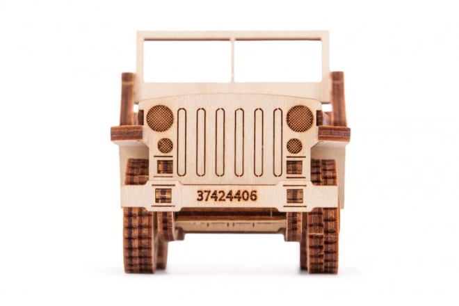 Wooden 3D Puzzle Jeep