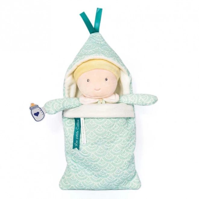 Doudou Doll with Removable Blanket 20 cm