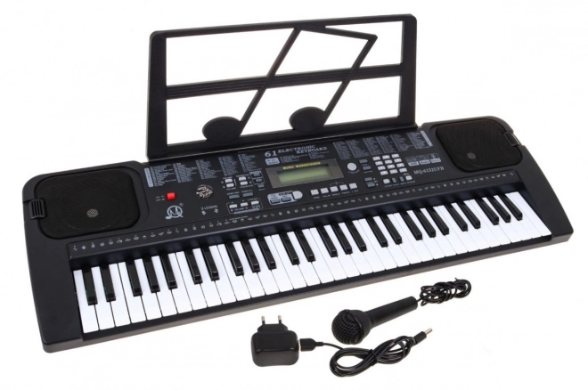 Children's Musical Keyboard with Microphone 5+