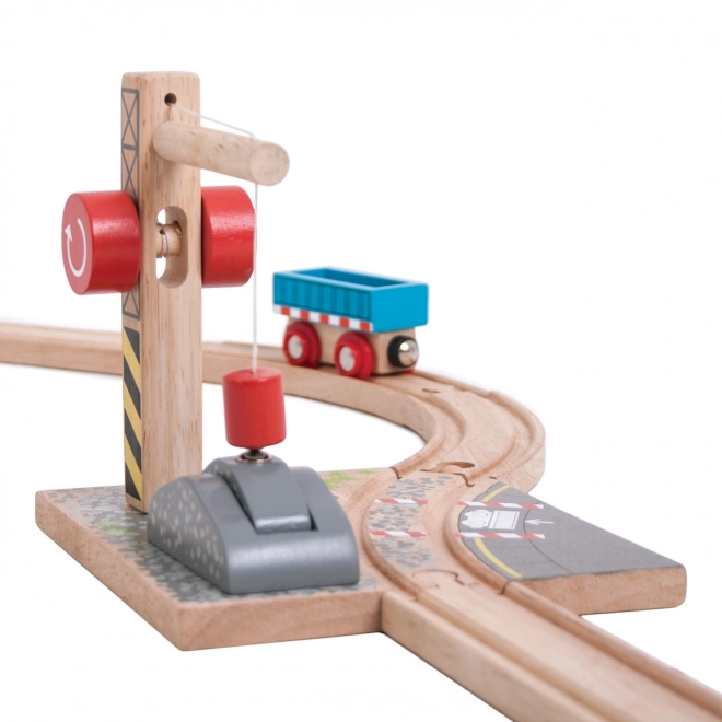 Bigjigs Rail Gravel Crane