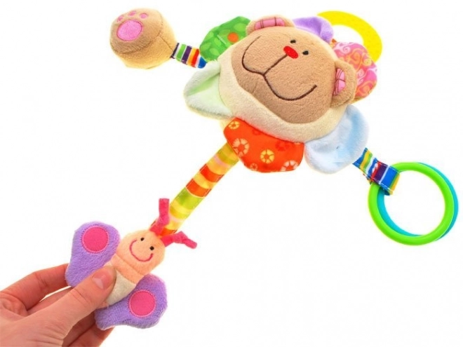 Plush Bear Crib and Stroller Hanging Toy