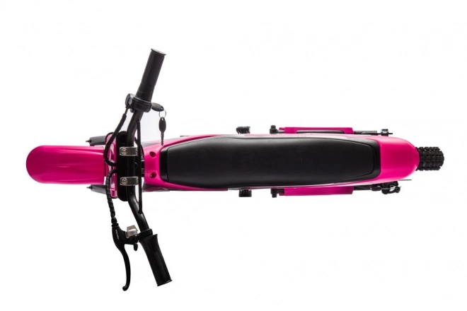 Pink Battery-Powered Cross Motorcycle