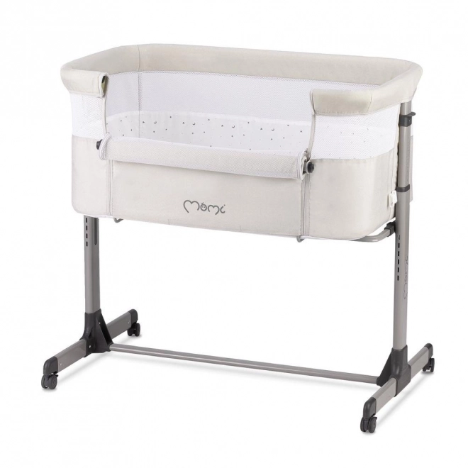 Baby Crib MoMi Revo Light Grey