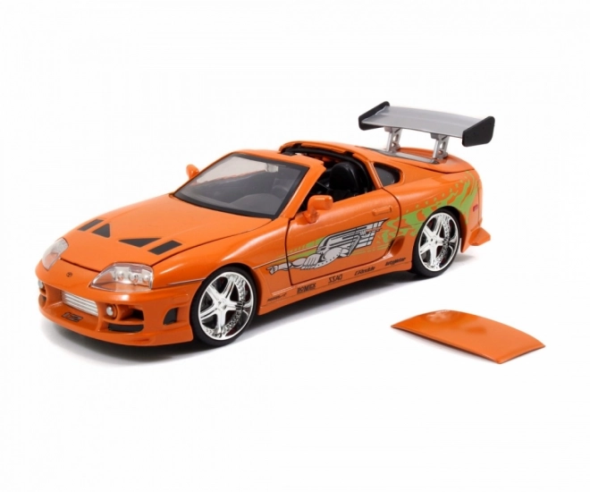 Fast & Furious 1995 Toyota Supra with Brian O'Conner Figurine