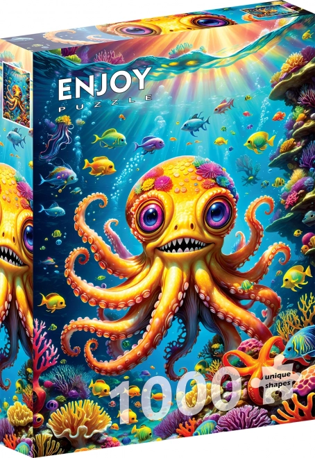 Cute Octopus Puzzle 1000 Pieces