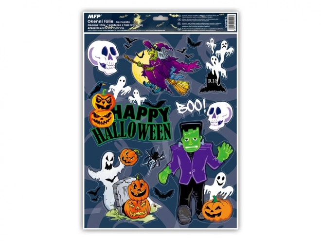 Window Film Halloween Glitter