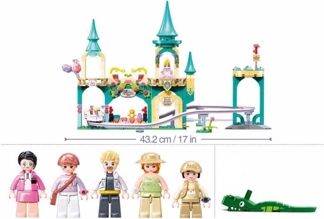 Sluban Metropolis Roller Coaster