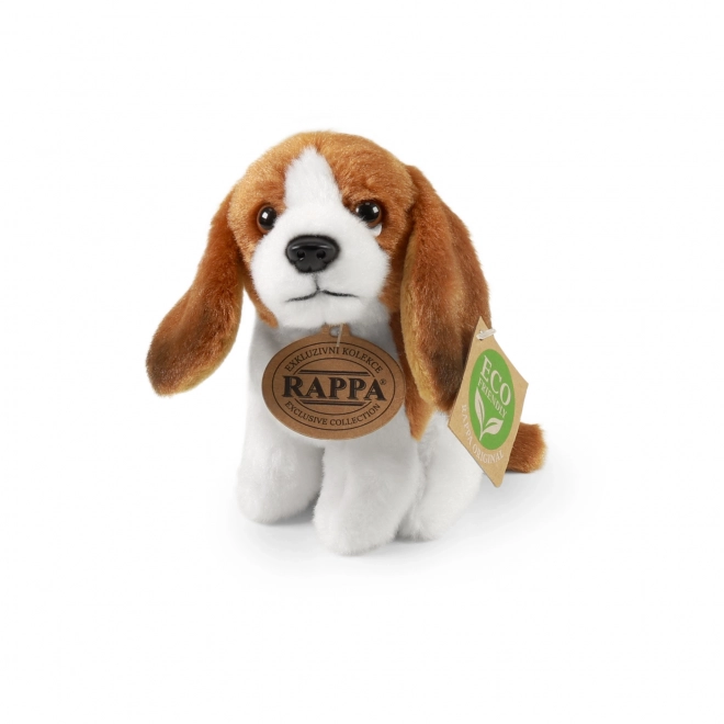 Eco-Friendly Plush Sitting Dog 12cm