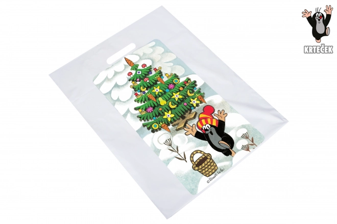 Mole Christmas Tote Bag