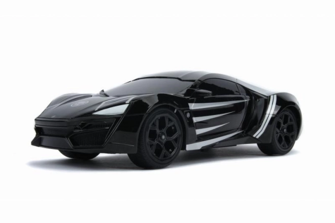 Marvel Black Panther RC Lykan HyperSport Car