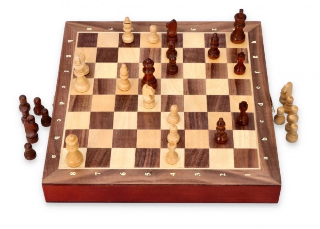 Magnetic Chess Set with Drawers