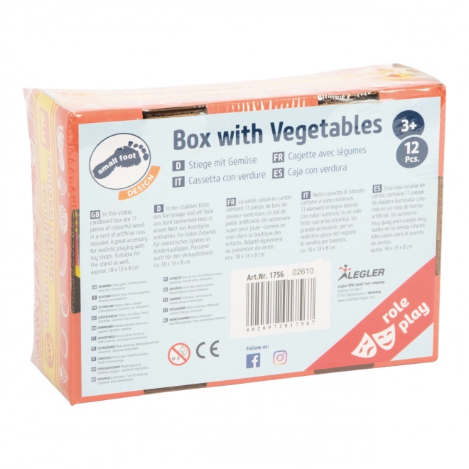 Small Foot Vegetable Box for Play Kitchen